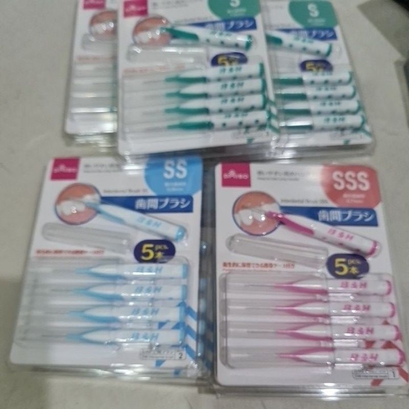 แท้ ไม้ขัดซอกฟัน พร้อมฝาครอบ