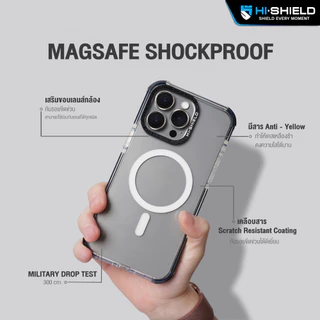 HI-SHIELD Magsafe Shockproof Case รุ่น Miffy003 [iPhone17/iPhone16/iPhone15/iPhone14] - เคสแม่เหล็ก