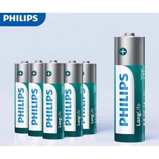 ถ่าน Philips AA AAA 1.5V แพค 4 ก้อน ของแท้ ใส่นาฬิกาทั่วไป และรีโมท
