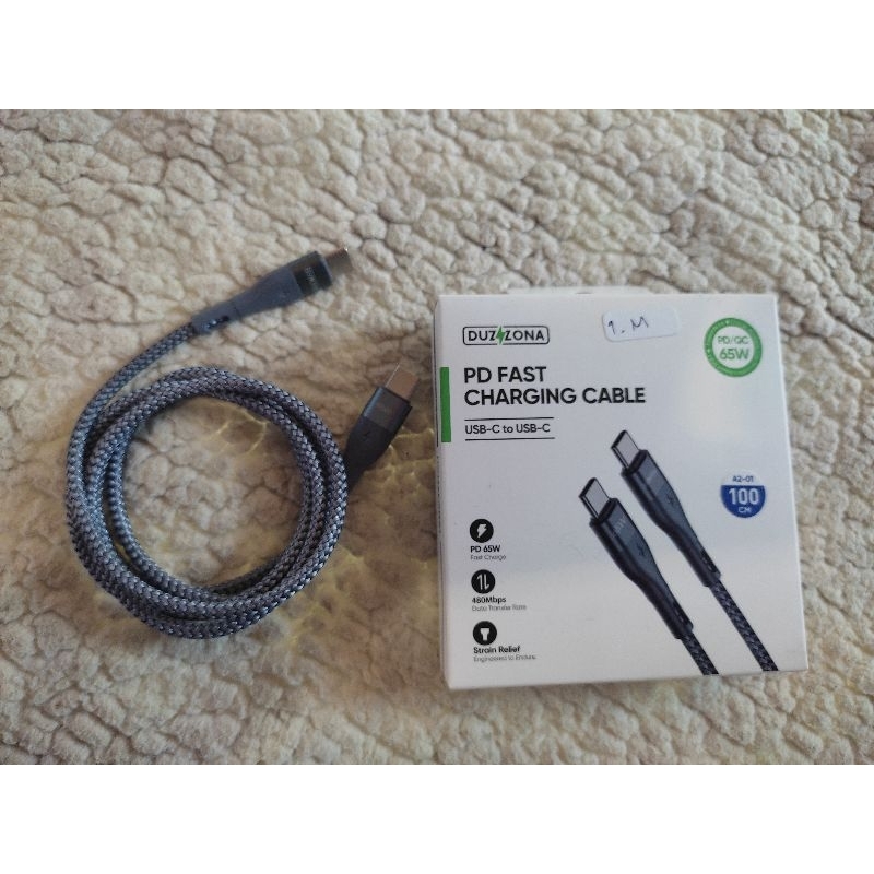สายชาร์จ Dozzona 65w,Type-c,to,Type-c