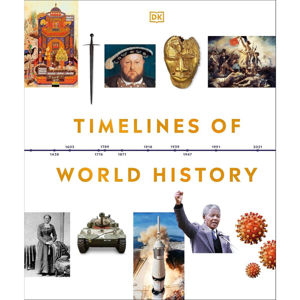 Chulabook|c321|หนังสือ|TIMELINES OF WORLD HISTORY (HC) 9780744056273