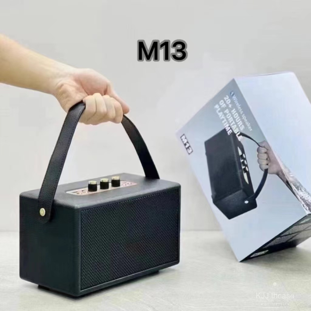 ลำโพงบลูทูธ รุ่น M13,M18รองรับAUX/TF/USB ปรับเบสได้ ดีไซน์สวย เบสแน่น มีหูหิ้วในตัวมีหลายรุ่น Stockwell II สินค้า