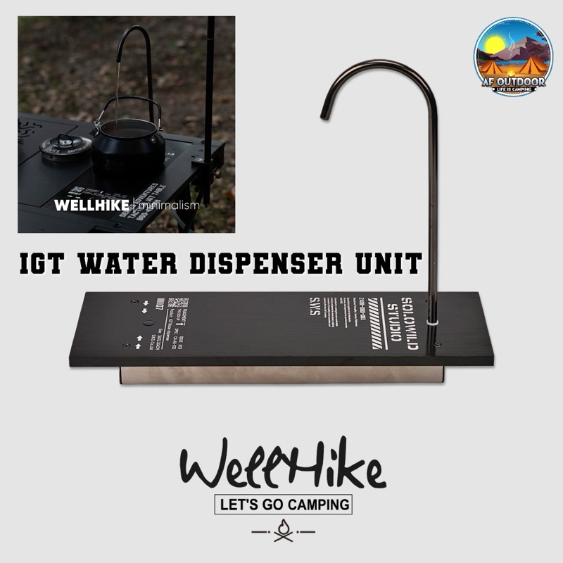 พร้อมส่ง IGT Water Dispenser Unit Board ปั้มน้ำไฟฟ้าแบบชาร์จไฟได้ IGT Table Accessories ใช้กับโต๊ะ snowpeak TNR
