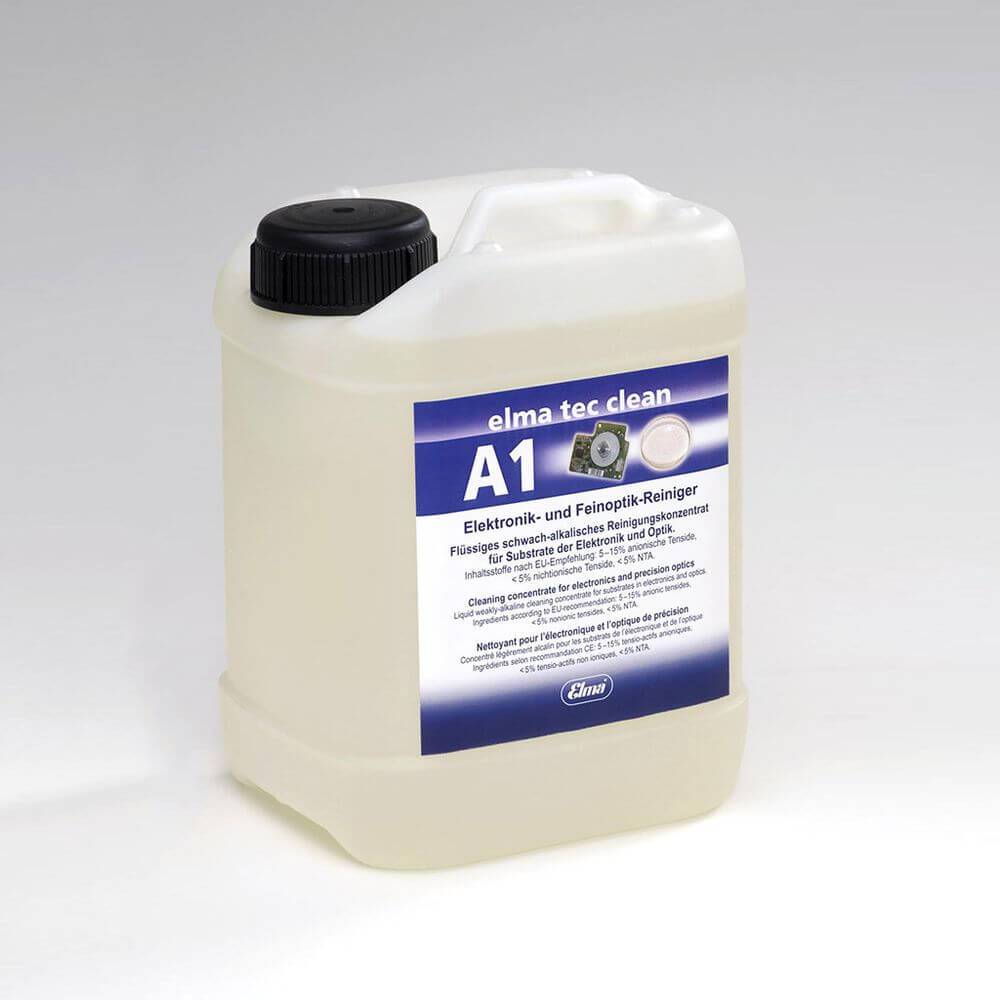 PCB , electronic assemblies Cleaner Elma Tec Clean A1 เอลม่า น้ำยาทำความสะอาด ชิ้นส่วน PCB แผงวงจรอิ