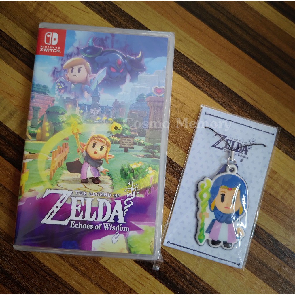 [ มือสอง ] The Legend of Zelda: Echoes of Wisdom + พวงกุญแจ