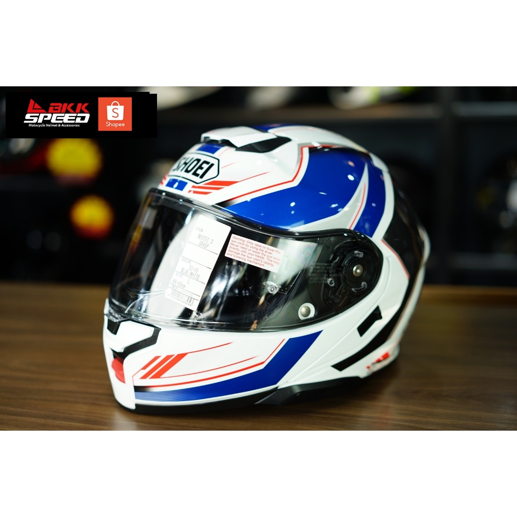 Shoei Neotec3 Grasp TC10 ยกคางใหม่ tricolor