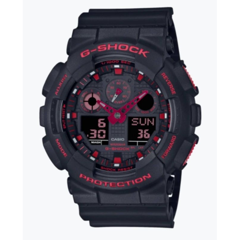 CASIO นาฬิกาข้อมือ G-SHOCK รุ่น GA-100BNR-1ADR, GA-100CY-1ADR ของแท้ 100% มีประกัน
