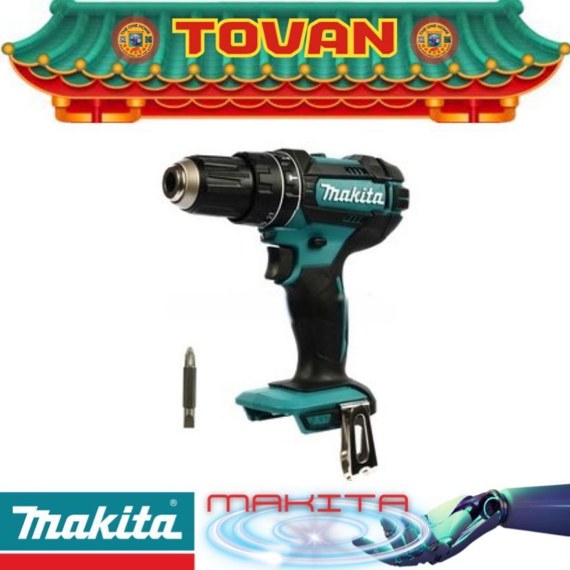 MAKITA รุ่น DHP482Z  สว่านกระแทกไร้สาย 18 โวลต์ (สินค้ามีคุณภาพ..พร้อมจัดส่ง..) # ออก..ใบเสร็จ-ใบกำก