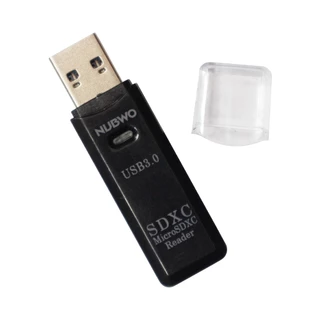 NUBWO NCR150 CARD READER USB 3.0 รองรับ Micro SD/Micro SDHC/SD Card/TF Card ความเร็ว 5Gbps