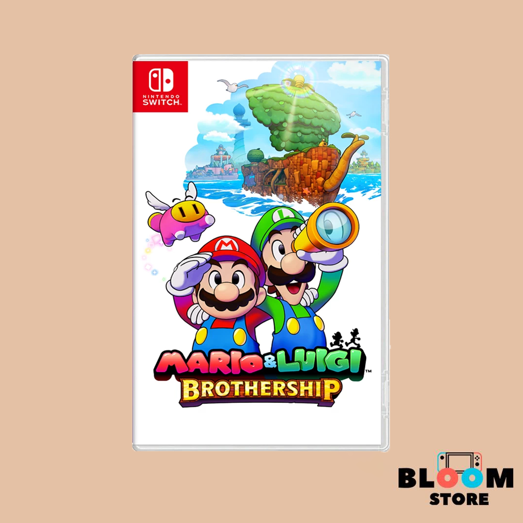 [มือ1](พร้อมส่ง)(มีของแถม) Nintendo Switch : Mario & Luigi Brothership (Asia/EN)