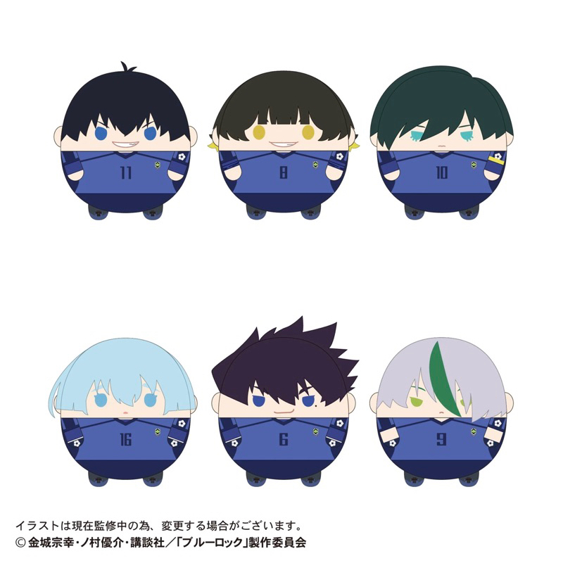 ⚽️ [พร้อมส่ง] Fuwa Blue Lock vol.4 | ฟุวะ บลูล็อค | คุกฟ้า | ขังดวลแข้ง size s