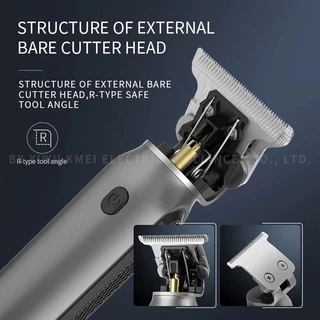 Kemei KM-1757 USB ชาร์จปัตตาเลี่ยนผมไร้สาย Professional Hair Clipper ชาร์จไฟฟ้าผม Trimmer ตัดผม Ha