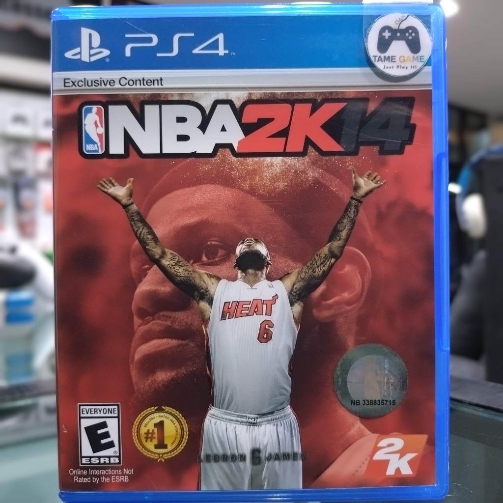 (ภาษาอังกฤษ) มือ2 PS4 NBA 2K14 เกมPS4 แผ่นPS4 มือสอง (เล่นกับ PS5 ได้ NBA2K14 เกมบาสเกตบอล)