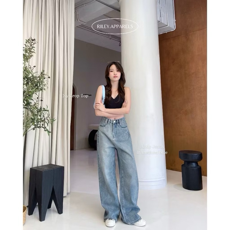 [พร้อมส่ง📦] Riley.apparels - Andy Jeans