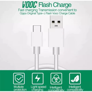 สายชาร์จOPPO สายออปโป้ TYPE C USB VOOC ของแท้ ชาร์จเร็ว รุ่นA5 A53 A54 A73 A74 A9 A91 A92 A93 A94 Reno2 2f Reno4 R17