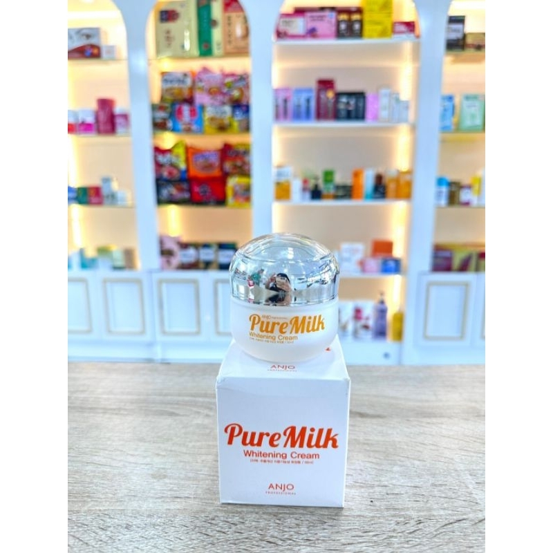 🐮ครีมหน้าสดPure Milk Anjo🐮