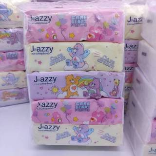 พร้อมส่ง ทิชชู่ลายแคร์แบร์ 1หิ้ว5ห่อ หนา3ชั้น 60/ห่อ ลายน่าร…