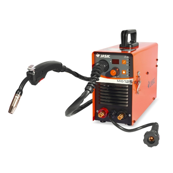 JASIC เครื่องเชื่อม MIG รุ่น MIG125 ไฟ 230 โวลต์ 1 เฟส กระแสไฟเชื่อม 20-120 แอมป์