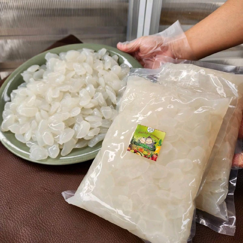 ลูกชิดสด ต้มสุก (ลูกชิดยายนวล) พร้อมทาน รสธรรมชาติรสจืด(คีโตทานได้) ไม่เติมแต่ง - รูปที่ 6