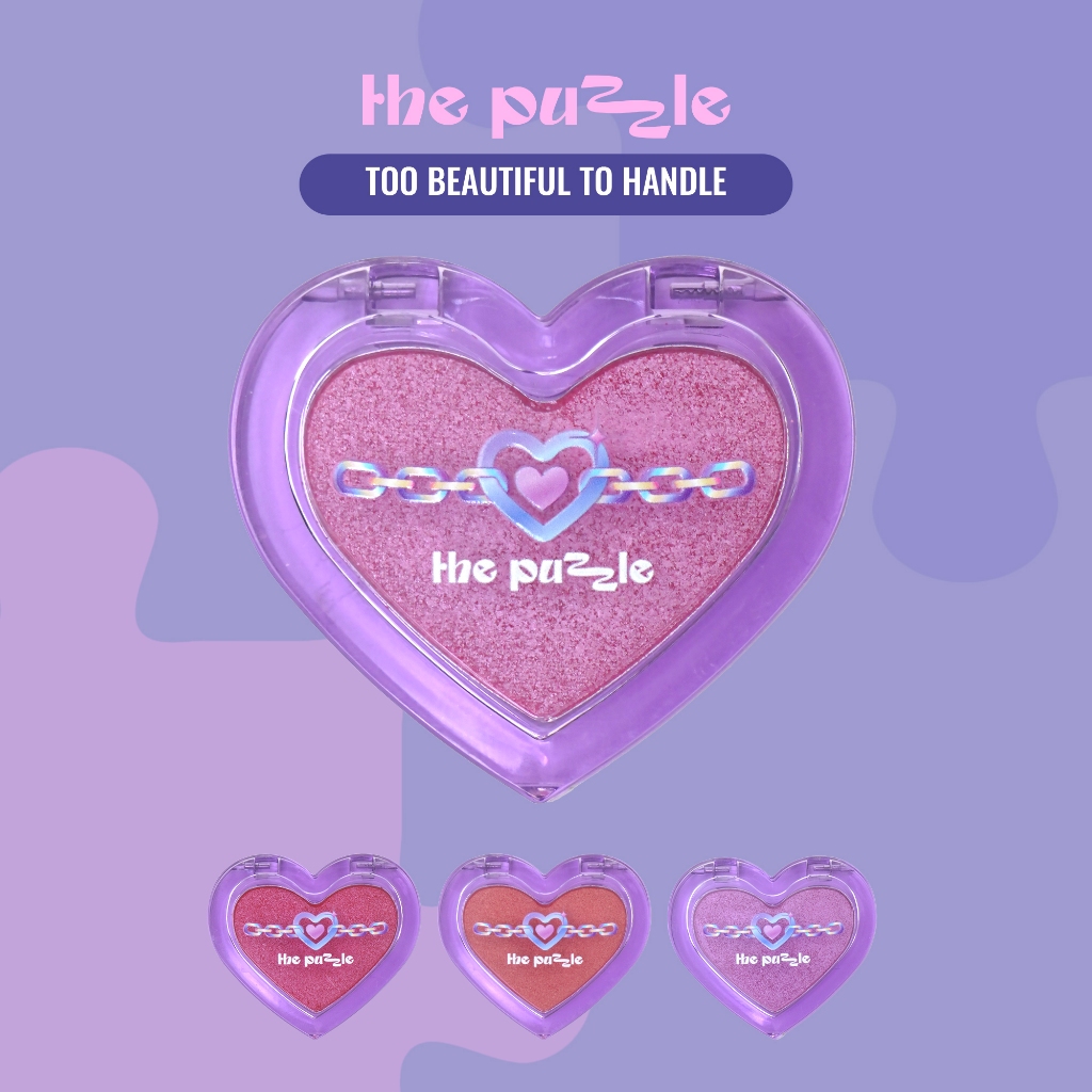 The Puzzle Beauty Too Beautiful to Handle - บลัชออนกลิตเตอร์ เดอะพัชเซิลบิวตี้