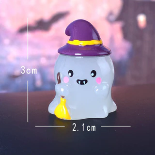 ส่งจากไทย 👻 จิบบิทฮาโลวีน งาน 3D เรืองแสง ตัวติดฮาโลวีน