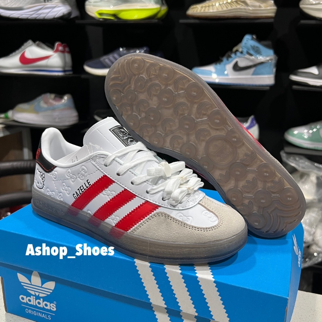 รองเท้าผ้าใบผู้หญิง Gazelle Kitty งาน 1:1 คุณภาพดีนิ่มมีน้ำหนักเบาใส่สบาย มีไซส์ 36…41 พร้อมกล่อง