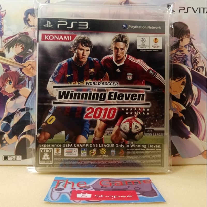 (PS3)​ เเผ่น​เกมส์​ PS3​ winning eleven 2010 (English)​ ภาษาอังกฤษ​ ZONE2​