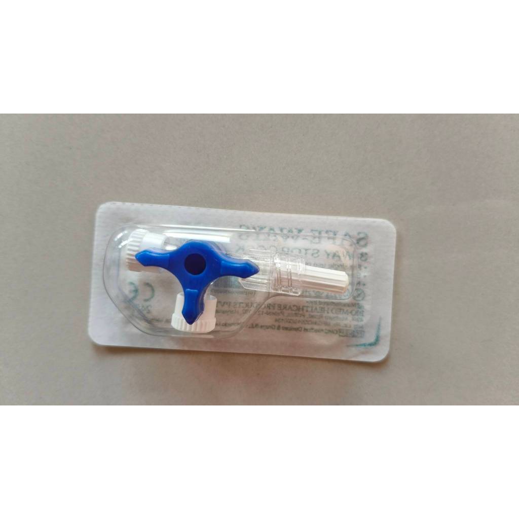 *1 อัน* SAFEWAY - Three way สามทาง 3 Way ข้อต่อ สายน้ำเกลือ Three-Way Stopcock SAFEWAY