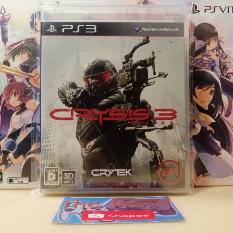 (PS3)​ เเผ่น​เกมส์​  PS3​ crysis 3​ (English)​ ภาษาอังกฤษ​ ZONE2