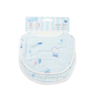 Sofflin x Fluffy ผ้ากันเปื้อน - Baby Bib (แพ็ค 2 ผืน)