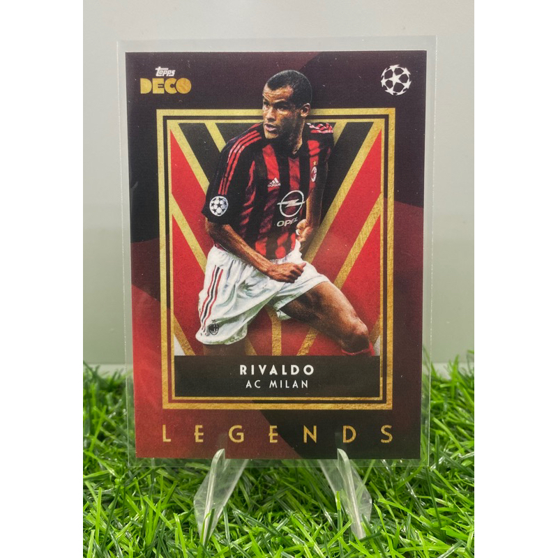 การ์ดฟุตบอล RIVALDO  LEGENDS 2022-23 Topps Deco UCL