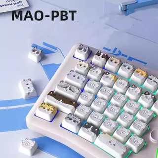 Leobog A75 Alice Mechanical Keyboard RGB TOP 3 โหมด 2.4g / BT / มีสาย E-sports Office