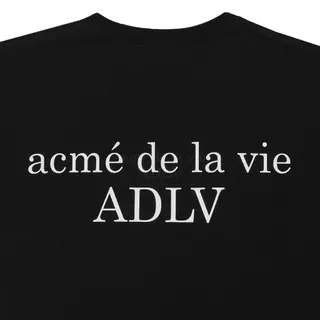 ADLV [acme de la vie] เสื้อยืด Oversize รุ่น Basic Short Sleeve T-Shirt 2 Black (50011OBSSSU_F4BKXX)
