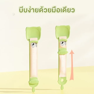 ช้อนป้อน ขนมแมวเลีย ไม่เลอะมือ ช้อนป้อนอาหาร ขนมแมว ที่บีบ แมวเลีย ที่ป้อนขนมแมวเลีย