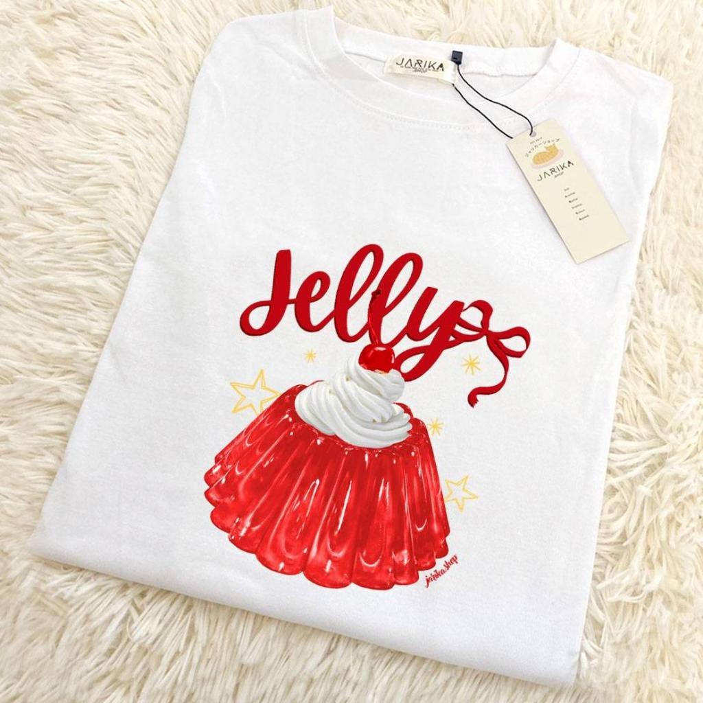 Jarika.shop - เสื้อยืด Jelly Gummy ( งานป้าย.. Jarika ) ( จ252 ) - รูปที่ 2
