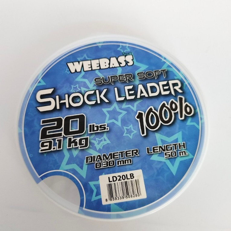 WEEBASS Shock leader/ WEEBASS super soft shock leader 100%