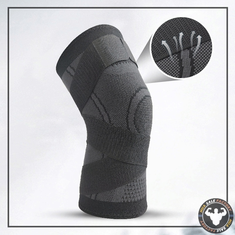 ยืดหยุ่น สําหรับเล่นกีฬา สนับเข่า สําหรับออกกําลังกาย ฟิตเนส วิ่ง ปลอกพยุงหัวเข่า 1 pcs