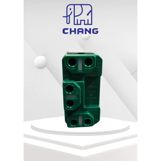 (ยกกล่อง) เต้ารับมีกราวด์ 3 ขา มีกราวด์ แบบเสียบ ยี่ห้อ ช้าง รหัส PCH-900N