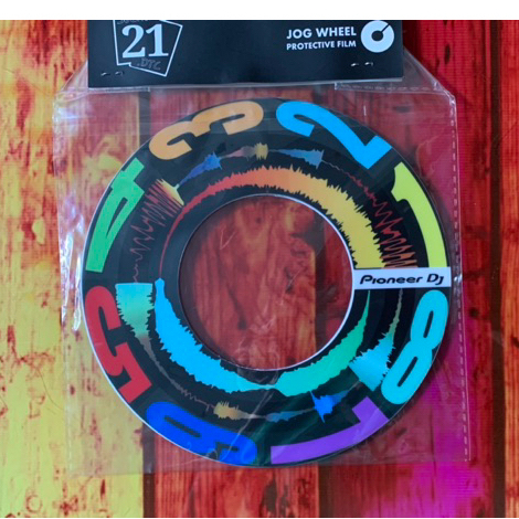 สติกเกอร์ Size "M" สำหรับ ddj sr ddj sr2 ddj rr ddj rx ddj sx ddj sx2 ddj sx3 ddj 800 1 ชุดมี 2 ชิ้น