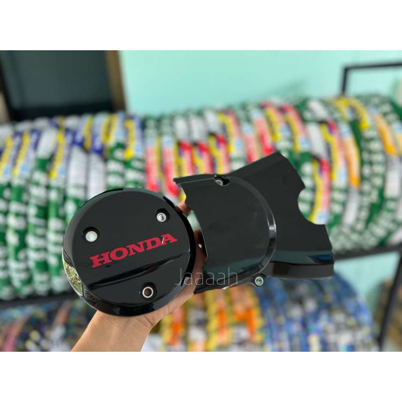 ฝากลมWave125 R/S/I ((หยอดสี)) + ฝาครอบสเตอร์หน้า Wave125 R/S/I แท้เบิกศูนย์honda