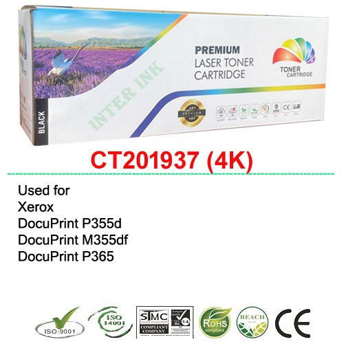 หมึกพิมพ์ Xerox DocuPrint P355d/ M355df/ P365 (CT201937) 4K สีดำ Full Color