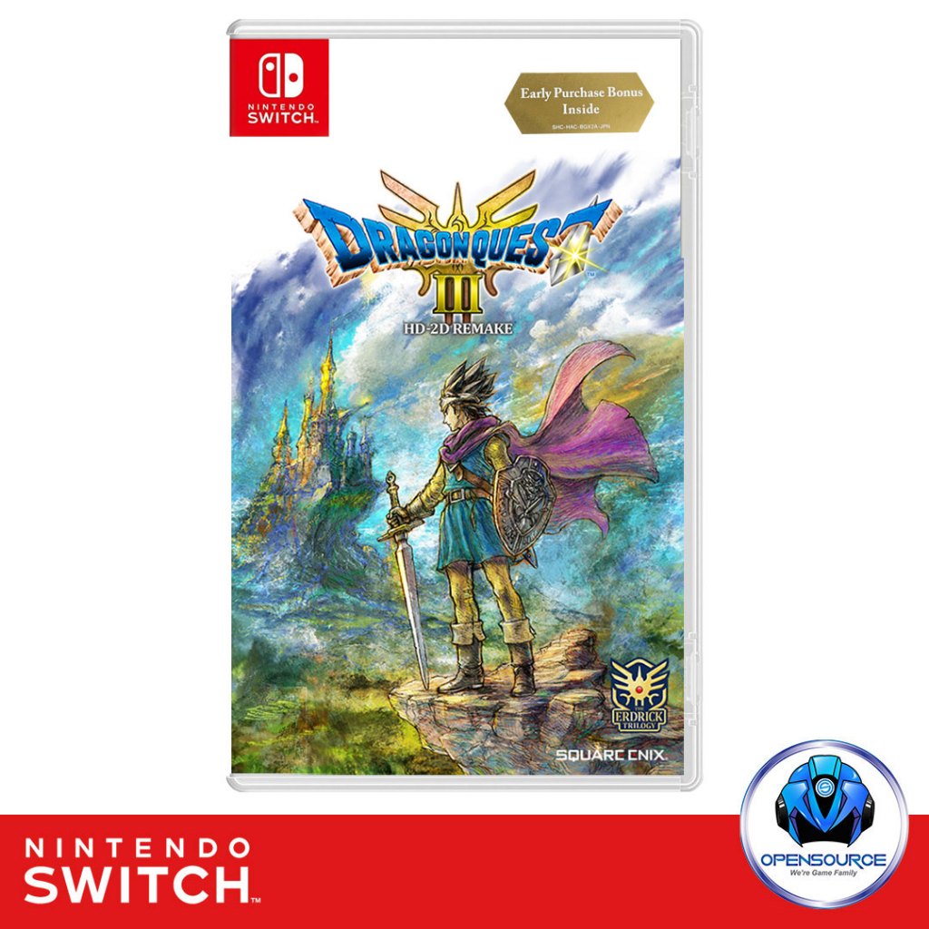 [พร้อมส่ง หน้าร้าน สต๊อกไทย]Nintendo: Dragon Quest 3 HD-2D REMAKE (ASIA EN/CH/KR/JP) - Nintendo Swti