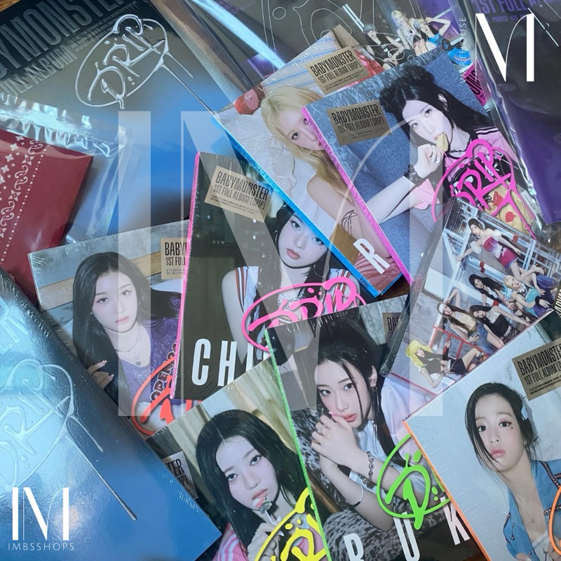 [พร้อมส่ง] BABYMONSTER 1st FULL ALBUM DRIP