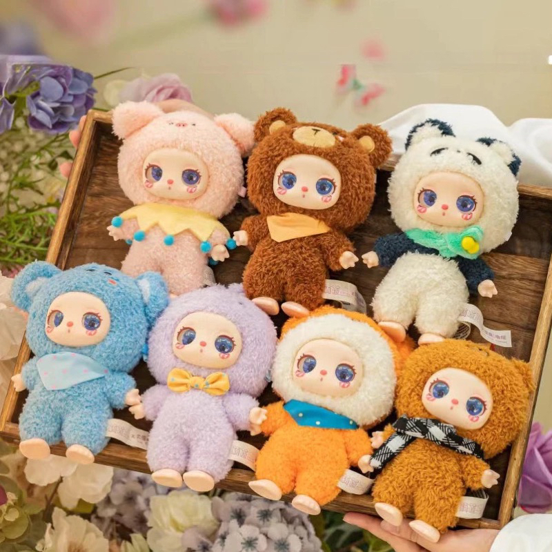 (ใช้โคดลด 30%)พวงกุญแจ liila’s lucky cat zoo v2 แบบสุ่ม
