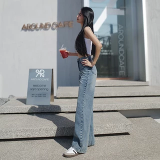 กางเกงยีนส์ขากระบอก รุ่น Tipsy Jeans