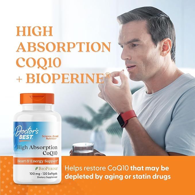 พร้อมส่ง Doctor’s Best, High Absorption CoQ10 with BioPerine, 100 mg, 120 Veggie Caps ราคา ถูกที่สุด ดีลบีเคเค แกลเลอรีภาพที่ 3