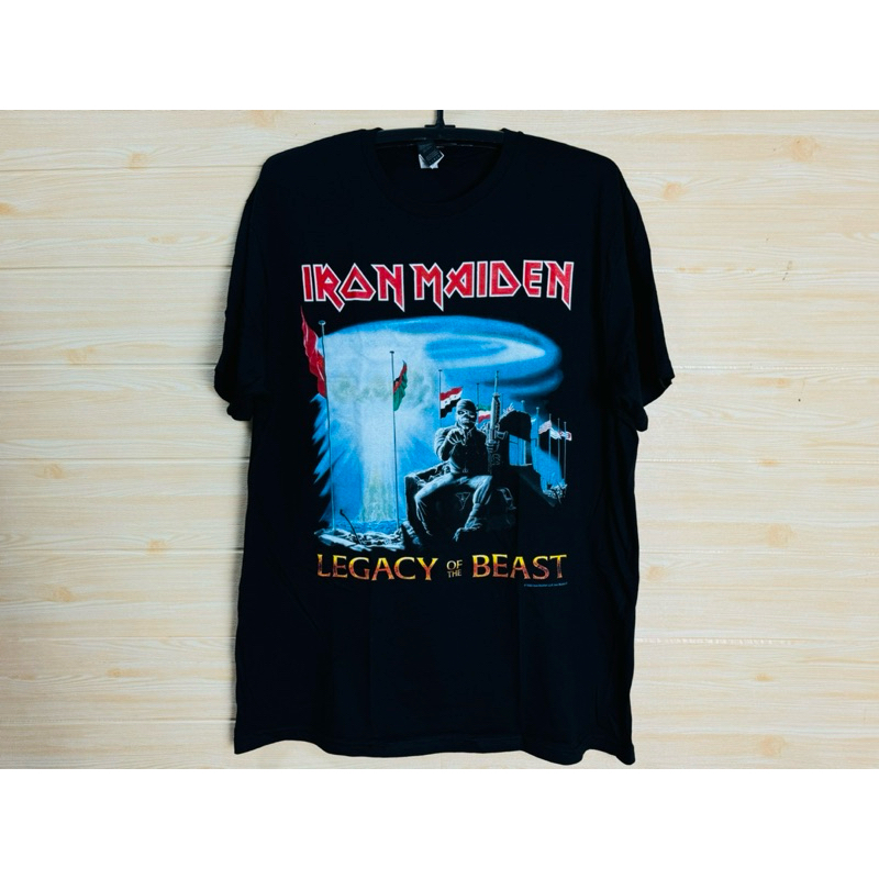 เสื้อวง Iron Maiden Two Minutes to Midnight ลิขสิทธิ์แท้