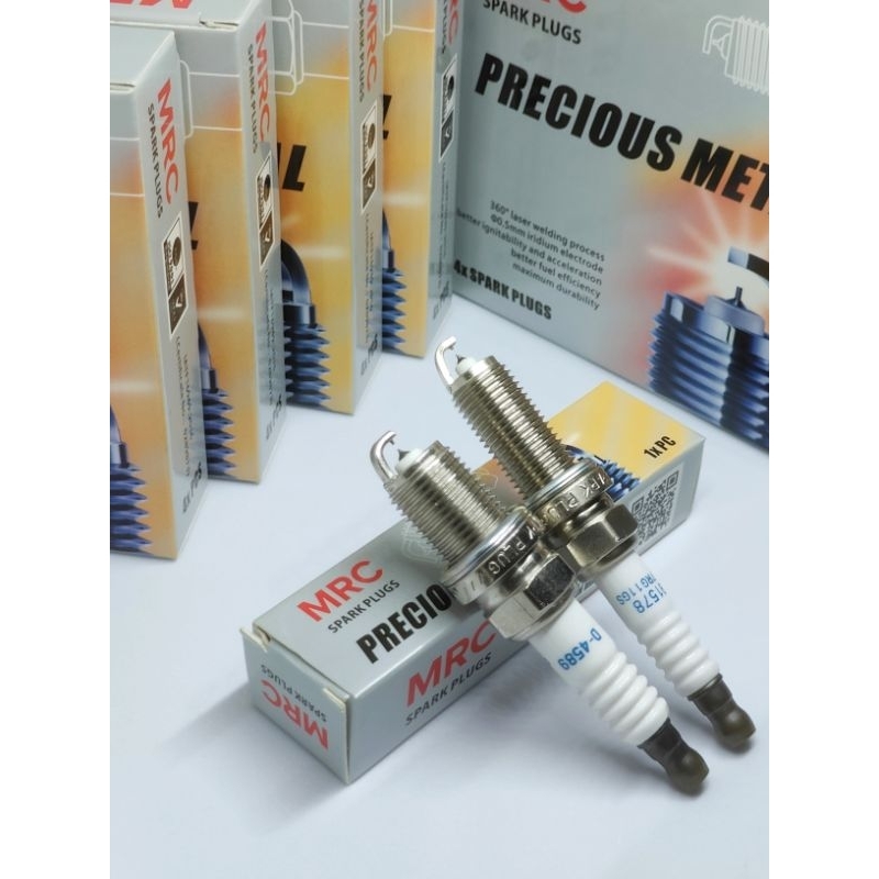 [ 1ชุด 4หัว ] หัวเทียนเข็ม อิริเดียม IRIDIUM OE: 90919-01275(Denso SC16HR11 Iridium) / 90919-01253