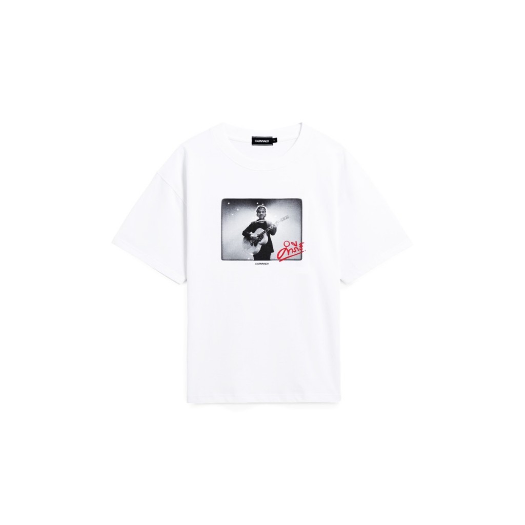CARNIVAL CNVXKAMPEET004WH KAMPEE ACOUSTIC T-SHIRT WHITE