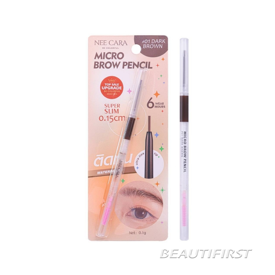 NEE CARA ดินสอเขียนคิ้ว MICRO BROW PENCIL ราคา ถูกที่สุด ดีลบีเคเค